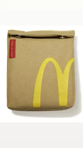 Sacola Mcdonald's de tecido