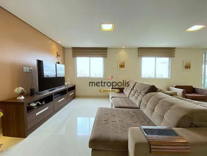 Apartamento para alugar, 186 m² por R$ 15.163,00/mês - Boa Vista - São Caetano do Sul/SP