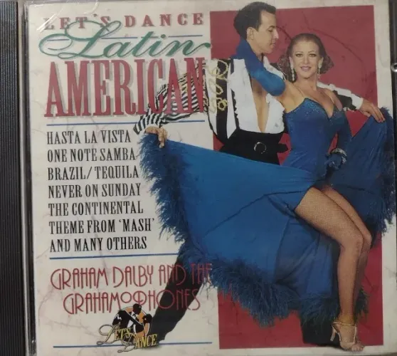 Cd de 1995 importado "Let's Dance Latin American" Graham Dalby & Grahamophones - Portugal