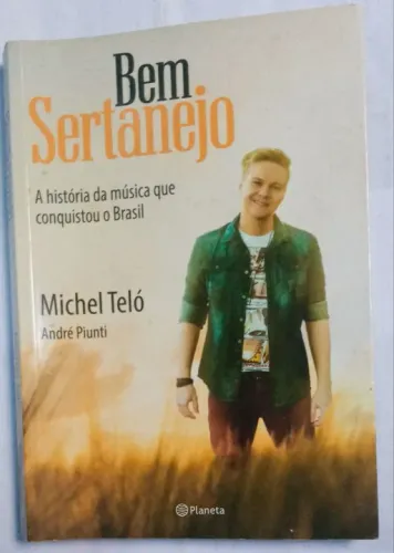 LIVRO " BEM SERTANEJO " MICHEL TELÓ