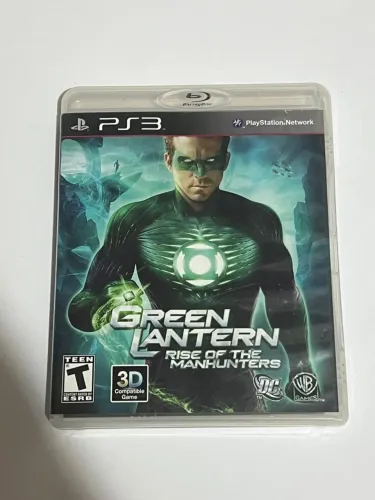 Green Lantern: Rise of the Manhunters - PS3 Raro