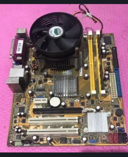 Kit Lga 775 DDR2 Completo: Placa AG31AP + E5300 + 2GB RAM - Leia a descrição