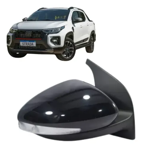 Retrovisor Fiat Strada 2020 2021 2022 2023 Elétrico Ld (Usado)