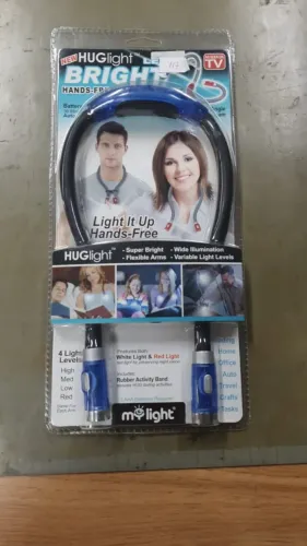 Lanterna Abraço Pescoço Livro Lâmpada De Leitura Luz