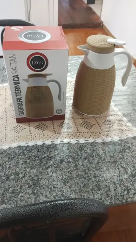 Garrafa Térmica Rattan Lyor 1L
