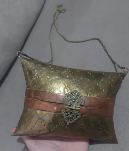 Bolsa Vintage em Cobre anos 30