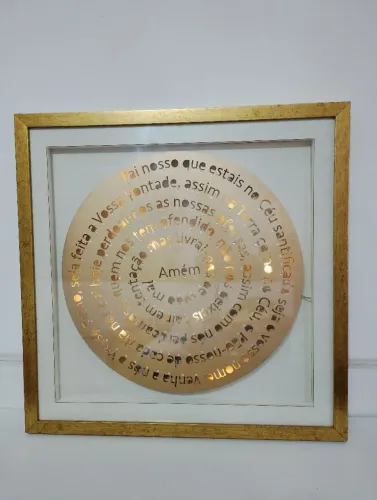 Quadro pai nosso