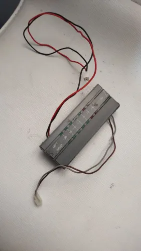 Placa VU meter de LEDs do Polyvox 950 M Polysistem