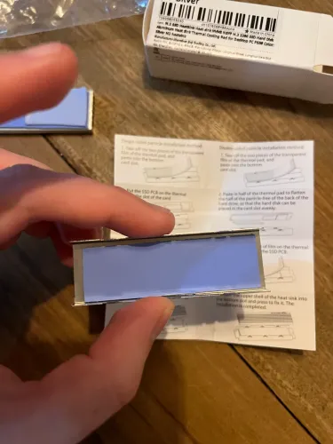 Dissipador ssd m2 prata