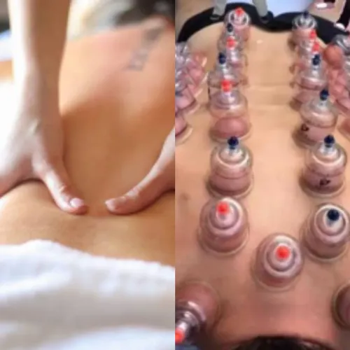 Relaxamento muscular + ventosa 