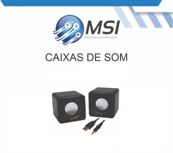 Caixinhas de som