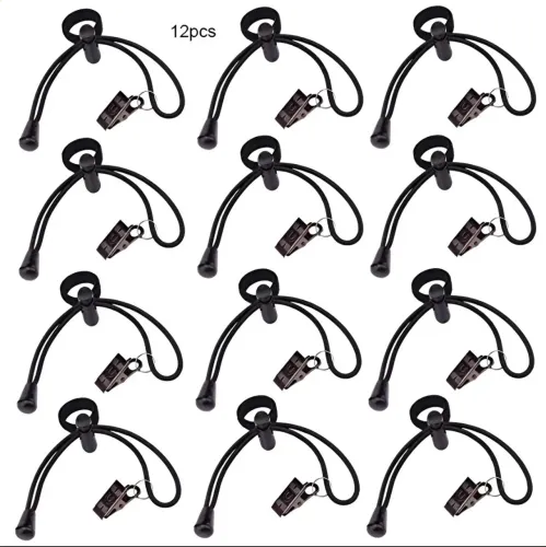 12 Grampos Para Fixar Fundo Fotográfico