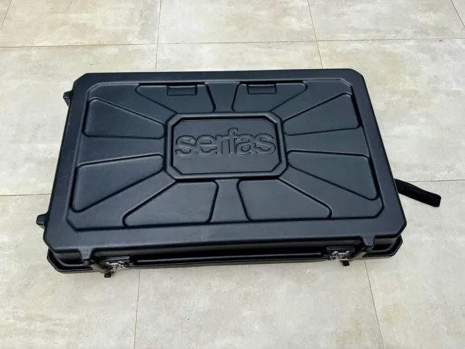 Caixa Case Serfas Rígida Transporte de Bicicleta 