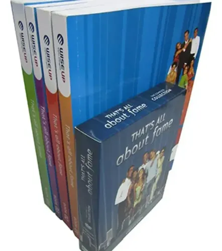 Oportunidade! Kit Completo de Inglês Wise Up - Coleção That's All About Fame