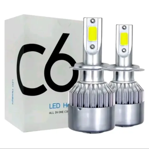 Lâmpadas Carro Super Led 6000K C6