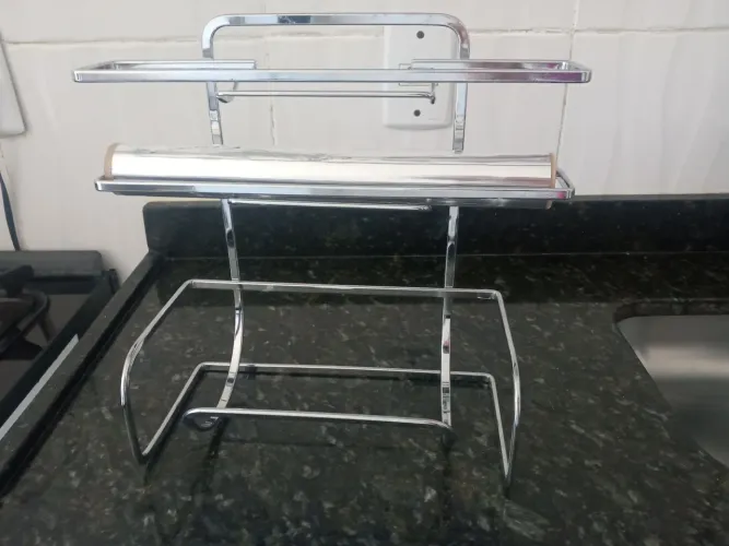 Suporte para papel alumínio, filme e plástico