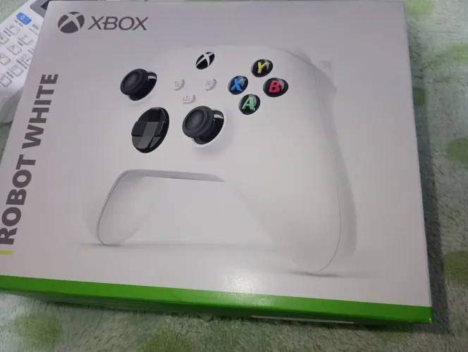 CONTROLE XBOX SERIES ROBOT WHITE ORIGINAL