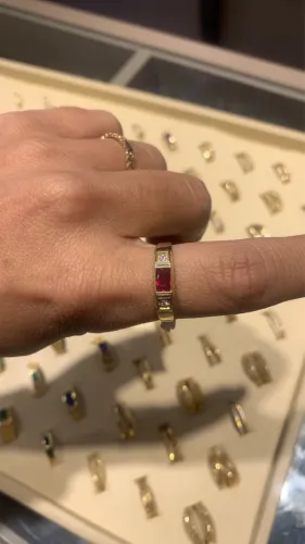 Anel de Formatura Masculino Ouro 18k