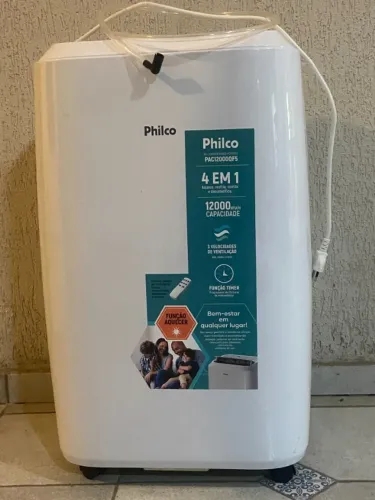 Ar Condicionado e Aquecedor Portátil 12.000 BTUs Philco Frio Branco