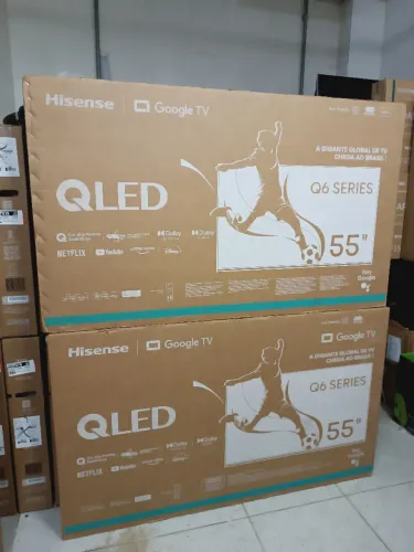 TV 55 QLED HISENSE ANDROID 4K COMPLETA 
