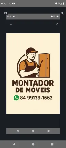 Monto e desmonto móveis.