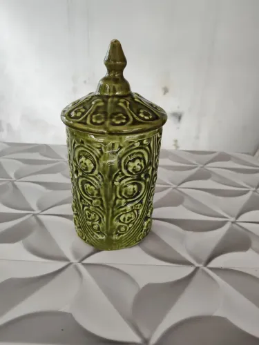 Baleiro em louça antiga 