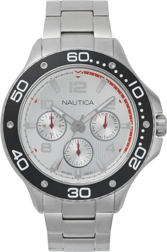 Relogio Náutica masculino multifuncional 48mm NAPP25005