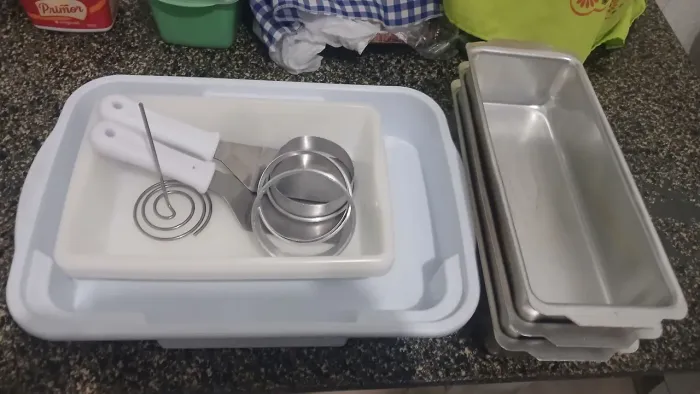 Vendo Materiais para Lanche