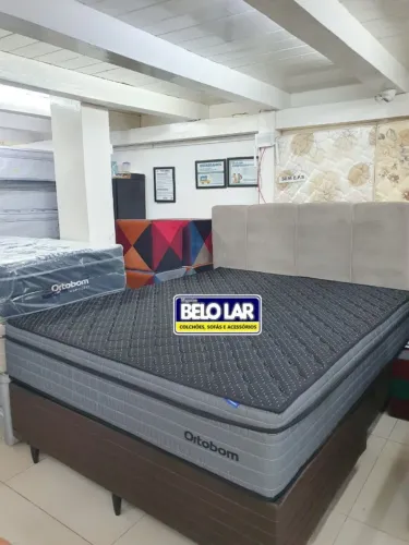 Cama Confort Black Queen size