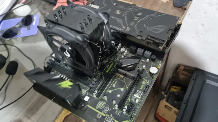 Placa mãe mr9a lroja com unlock+ 2660v3