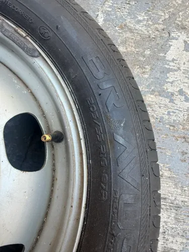 Roda de ferro aro 16 Renault 