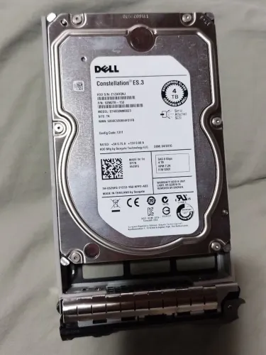 Discos Rígidos SAS 4TB Dell R$400 cada