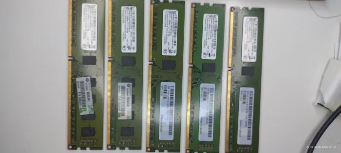 5 pentes Memórias DDR 3 PC