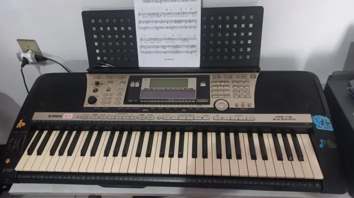 Teclado Profissional Yamaha PSR-740 - Ótimo Estado<br>