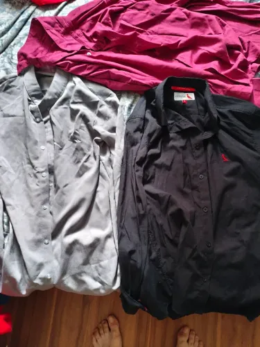 3 camisas sócias tamanho P