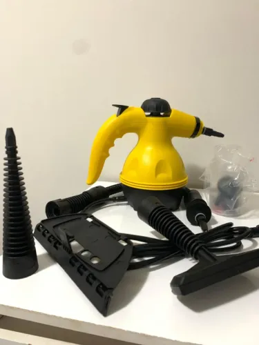 Higienizador Vapor Wash Mondial Amarelo e Preto 1000W HG-01