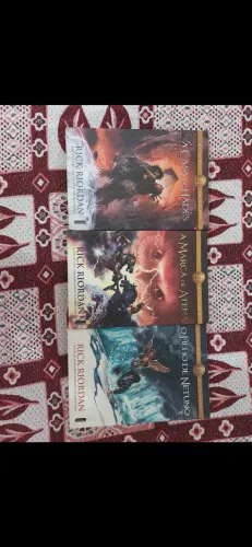 Livros - Os Herois do Olimpo 3 volumes