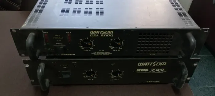 Potência Wattson DBL 2000 e DBS 720