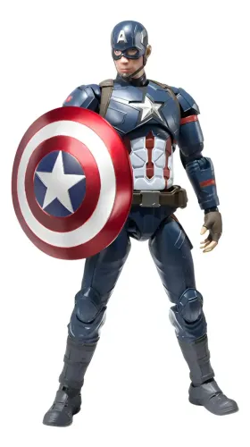 Sh Figuarts Capitão América Guerra Civil Civil War Captain