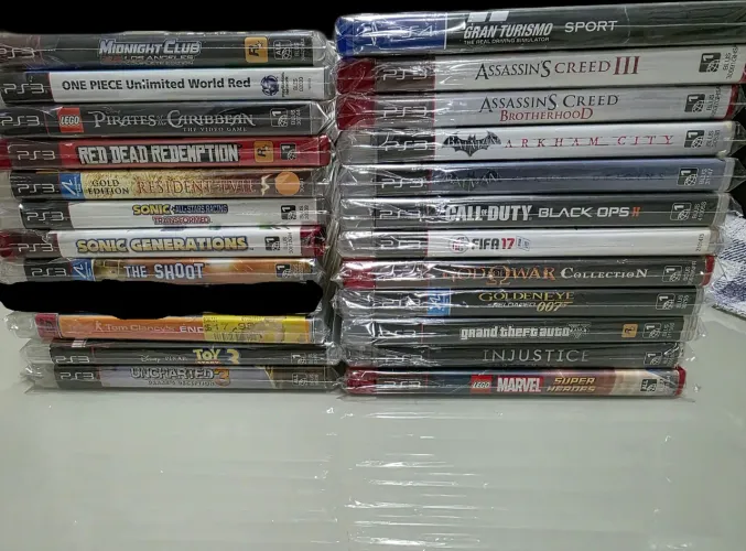 COMBO 22 JOGOS PS3 E 1 PS4