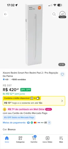 Tablet Pad 2 + Caneta smart pen