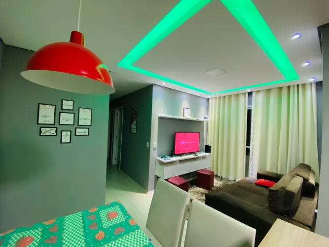 Apartamento 2 Dorms | 14º Andar | Sacada com Envidraçamento | Vaga Coberta | Barueri