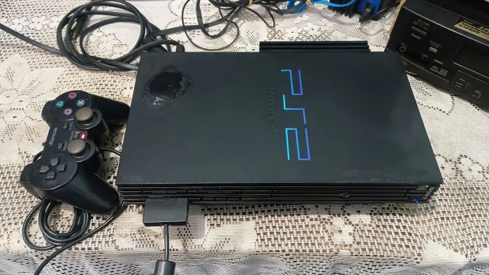 Sony Playstation 2 Fat Bloqueado com Modem Original