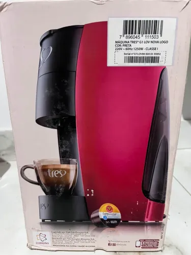 Cafeteira 3 Corações Nova