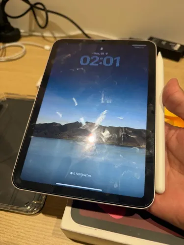 iPad Mini 6 de 64 GB + Apple Pencil 2ª geração