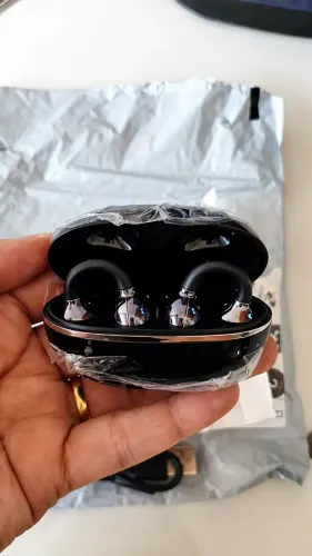 Fone de Ouvido Bluetooth "Orelha Aberta" (Estilo Clip) - Novo