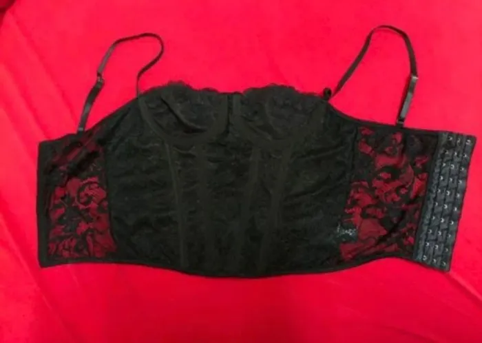 Corset shein preto