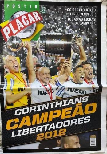 Pôster do Corinthians Campeão da Libertadores 2012