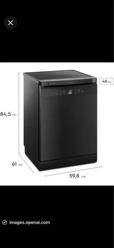 Lava-Louças Electrolux 14 Serv Preta Experience com Função Higienizar Compras (LL14P) 220v