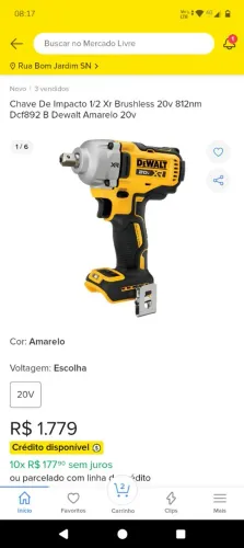 Chave de impacto Dwalter 